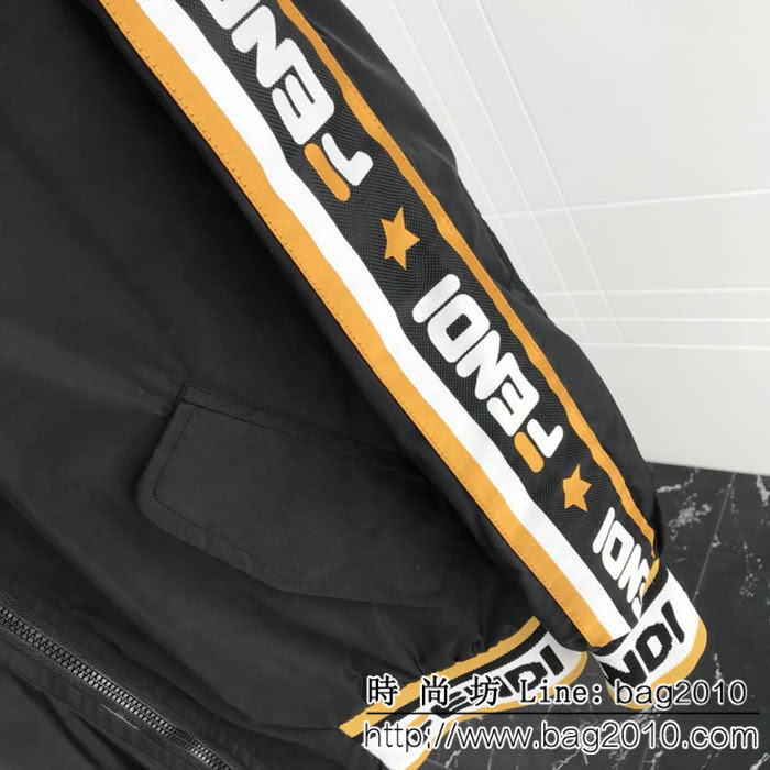 Fendi19ss 斐樂聯名 雙面穿 男款夾克外套 全部原版訂做五金 ydi2361